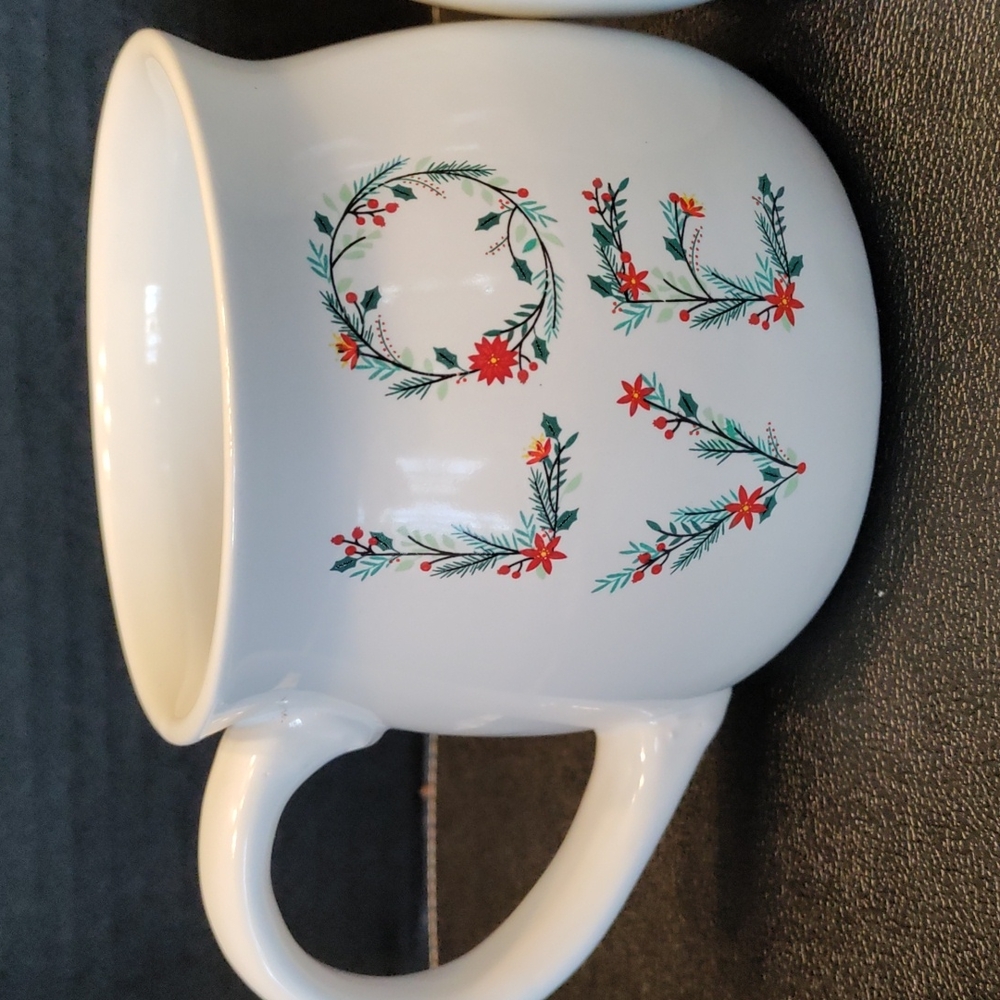 Ceramic "LOVE" mug--NWT